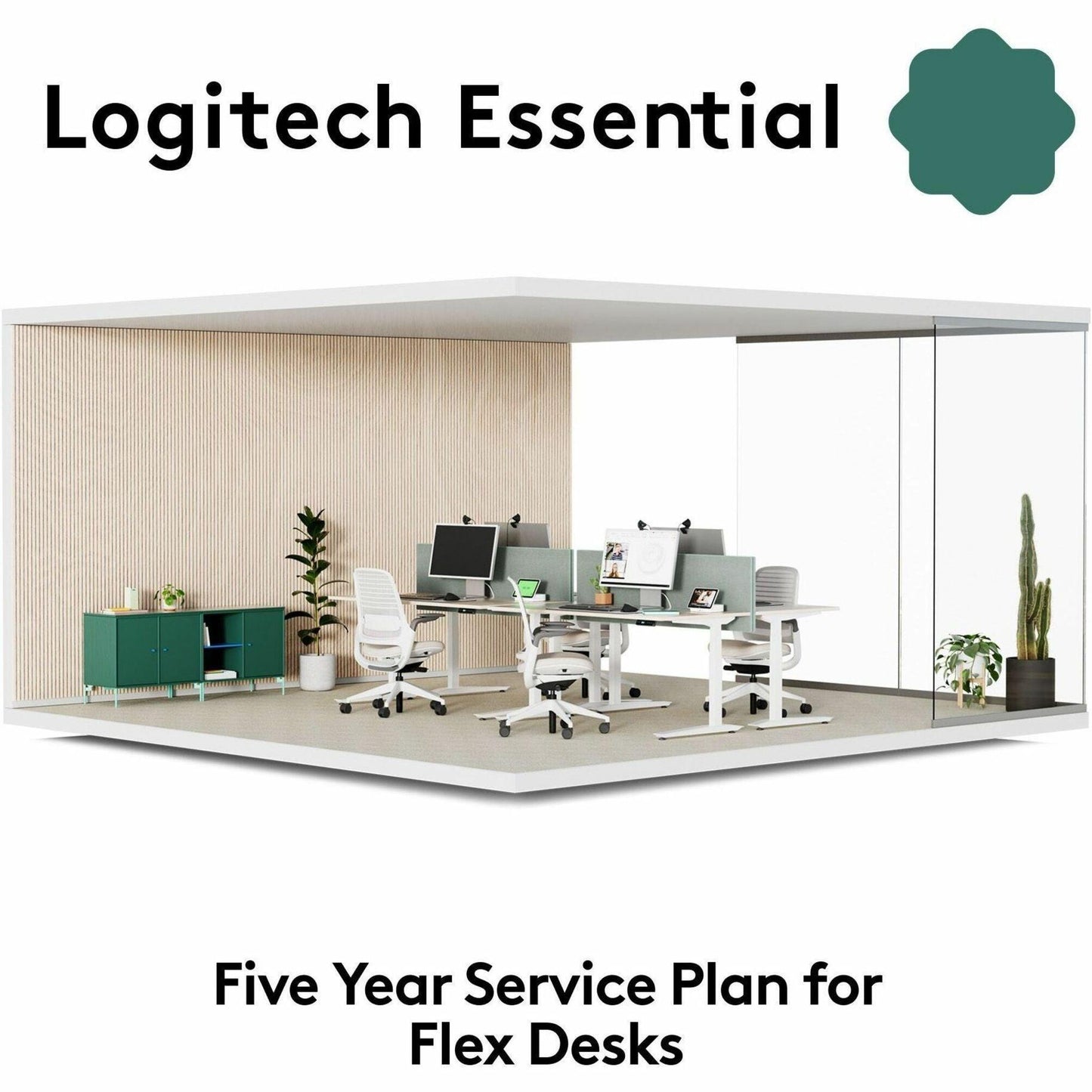 Logitech Essential for Flex Desks Five Year Plan (994-000343)