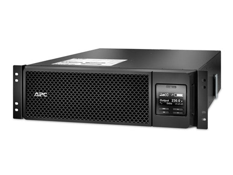 APC SMART-UPS (SRT), 5000VA, IEC(10), NETWORK, LCD, 3U RACK/TWR, 3YR