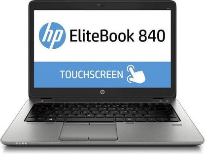 HP EliteBook 840 G3 Ultrabook  14.1" TOUCHSCREEN - FHD (1080p) | Intel Core i5-6200U @ 3.00GHz (6th Gen), 8GB DDR4 RAM , 256GB SSD, Intel HD 520 Graphics, Bluetooth, USB-C , Windows 10 Pro | Grade A (Certified Refurbished) 1 Year Warranty