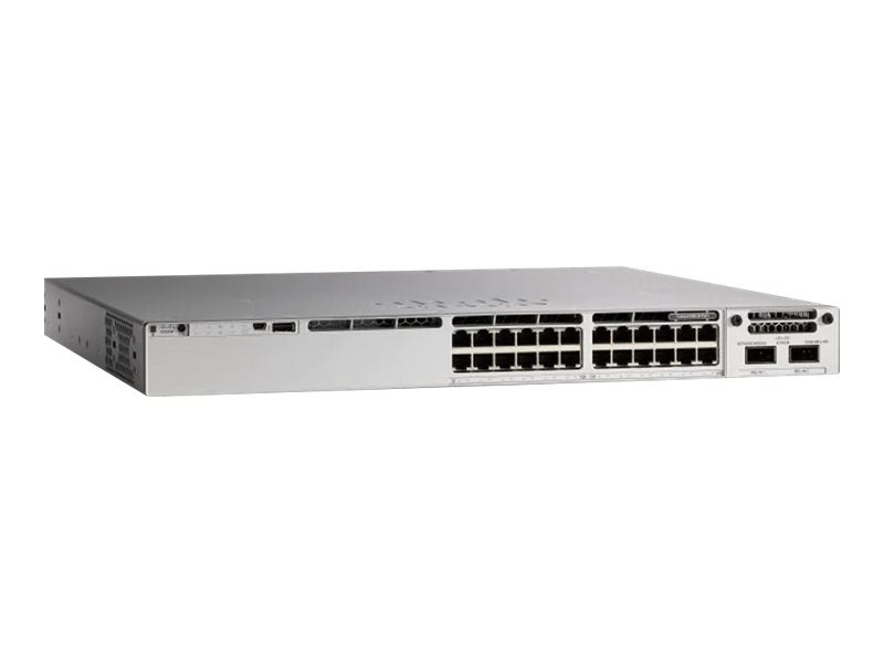 Cisco C9300-24P-A Catalyst 9300 24 Port PoE+ 445W Gigabit Switch w/  Network Advantage