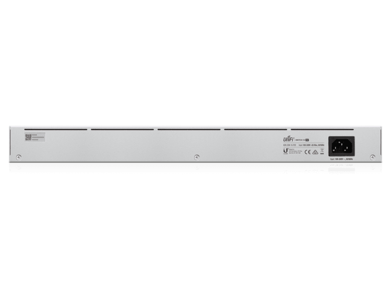 Ubiquiti UniFi USW-16-POE 16-Port Gigabit Managed Switch w/ 8-Port PoE+ 42W