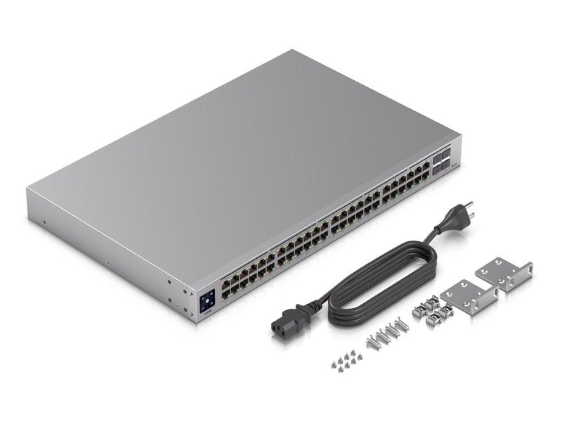 Ubiquiti UniFi USW-PRO-48-POE 48-Port Gigabit PoE+ 195W Managed Switch w/ 4x SFP Port