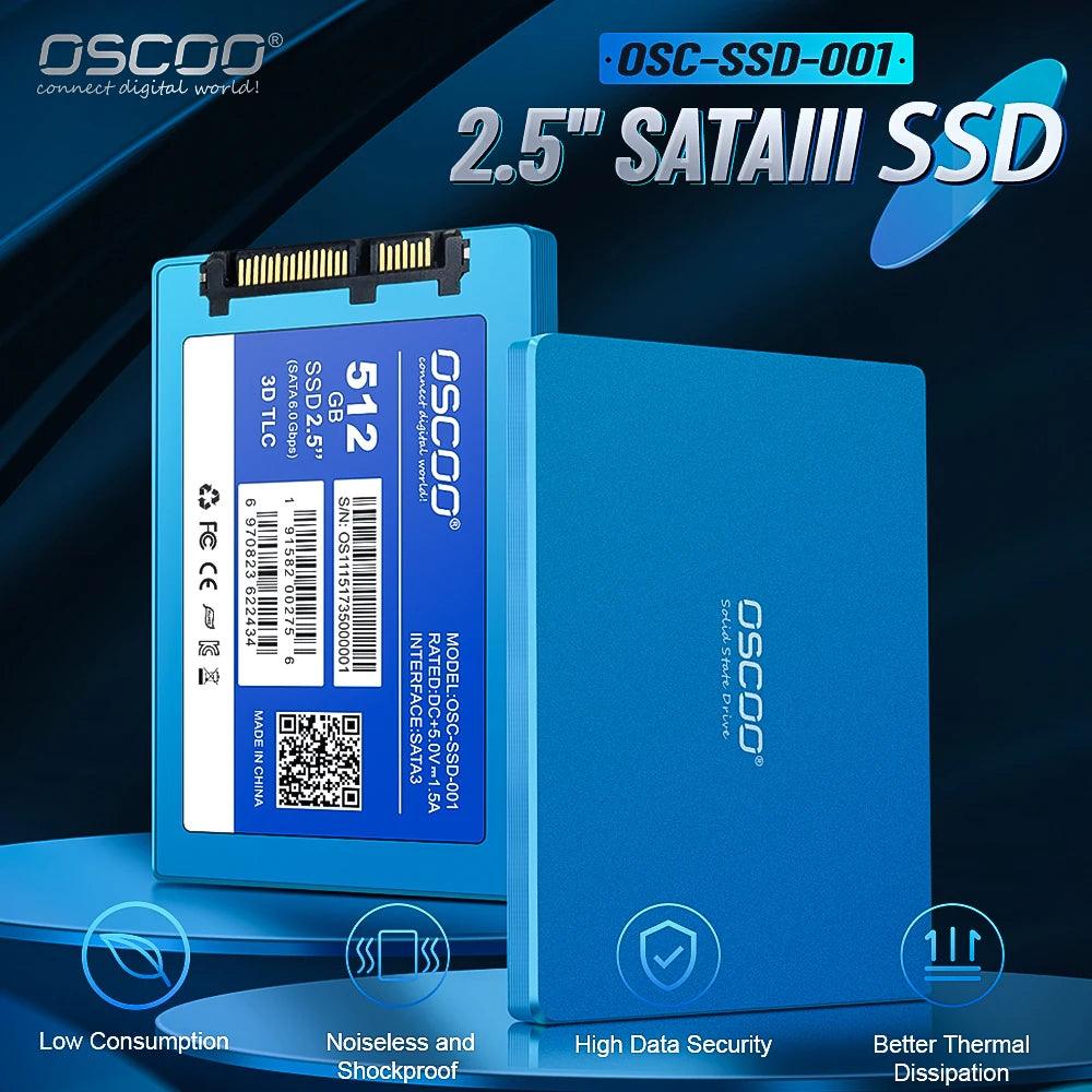 OSCOO DISQUE SSD SATA 2.5 BLUE 1 TO - ADYASTORE casablanca maroc