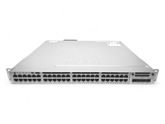 Cisco Catalyst WS-C3850-48F-L 48-Port Full PoE+ Gigabit Ethernet Switch – 800W PoE Budget, LAN Base *used