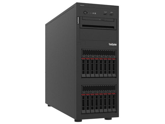 Lenovo ThinkSystem ST250 V2 Xeon E-2356G 16GB 8-bay 2.5" 550W 3YR Tower Server