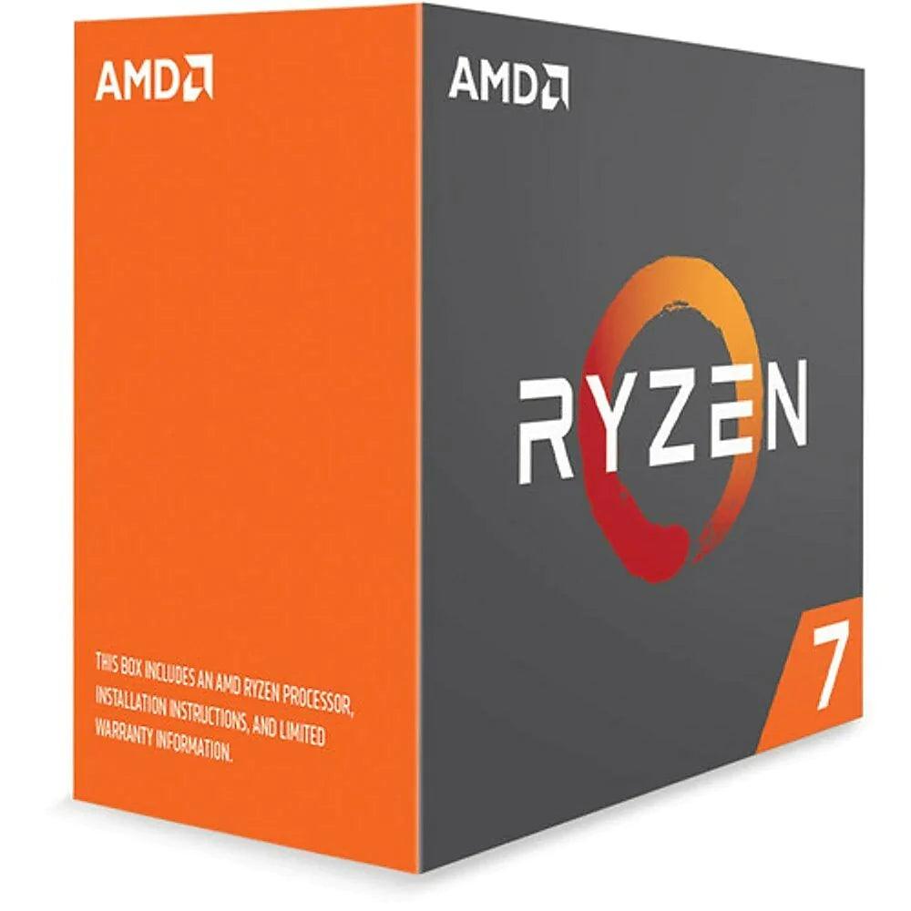AMD Ryzen 7 1700X Octa-Core Processor, 16-Thread, AM4 Socket, 3.4 GHz, 95W (YD170XBCAEWOF) - ADYASTORE casablanca maroc