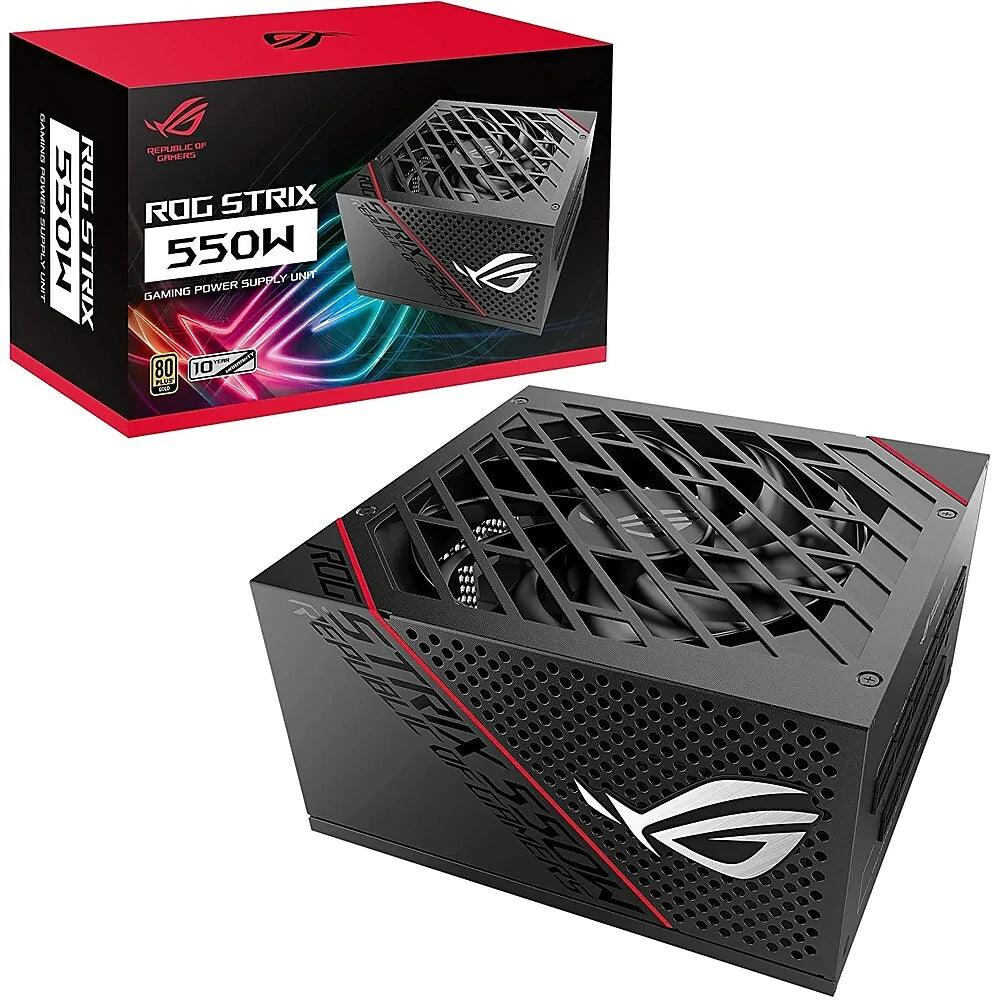 ASUS 80+ ROG Strix 550W Gold Modular ATX Power Supply - ADYASTORE casablanca maroc