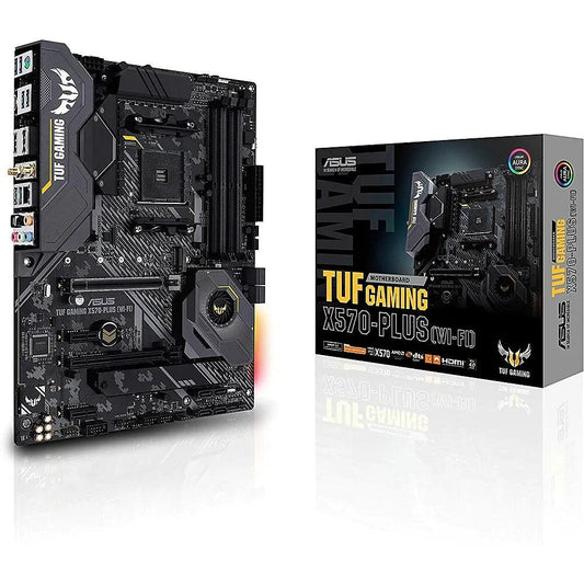 ASUS AM4 TUF Gaming X570-Plus (WiFi) ATX motherboard carte mère - ADYASTORE casablanca maroc