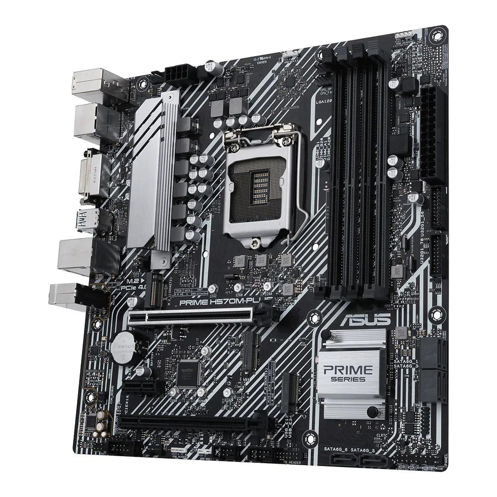 ASUS PRIME H570M-PLUS/CSM LGA1200 (Intel 11th/10th Gen) MicroATX motherboard carte mère - ADYASTORE casablanca maroc