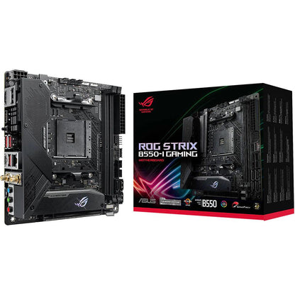 ASUS ROG STRIX B550-I GAMING B550 AMD AM4 Mini ITX AMD motherboard carte mère - ADYASTORE casablanca maroc