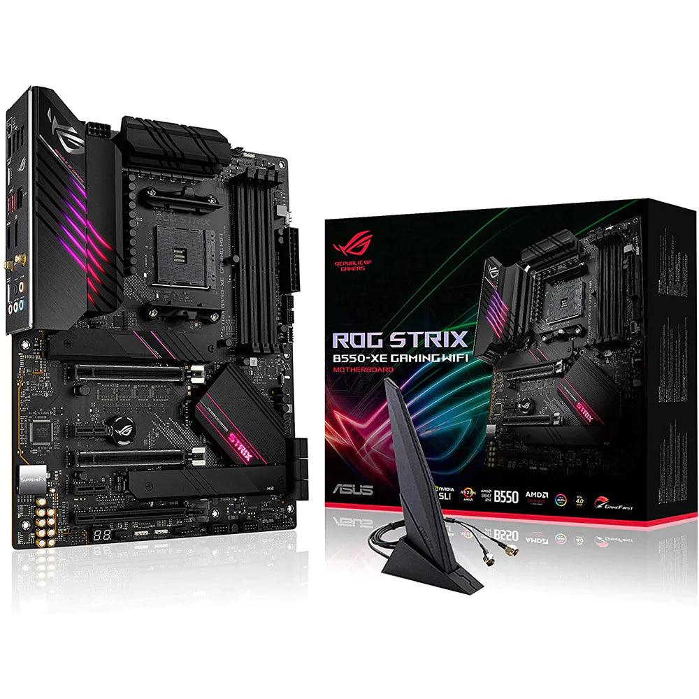 ASUS ROG Strix B550-XE Gaming WiFi AMD AM4 (Zen 3/3rd Gen Ryzen) ATX Gaming motherboard carte mère - ADYASTORE casablanca maroc