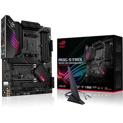 ASUS ROG Strix B550-XE Gaming WiFi AMD AM4 (Zen 3/3rd Gen Ryzen) ATX Gaming motherboard carte mère - ADYASTORE casablanca maroc