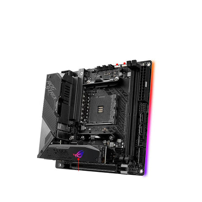 ASUS ROG Strix X570-I Gaming AM4 AMD X570 Mini ITX AMD motherboard carte mère - ADYASTORE casablanca maroc