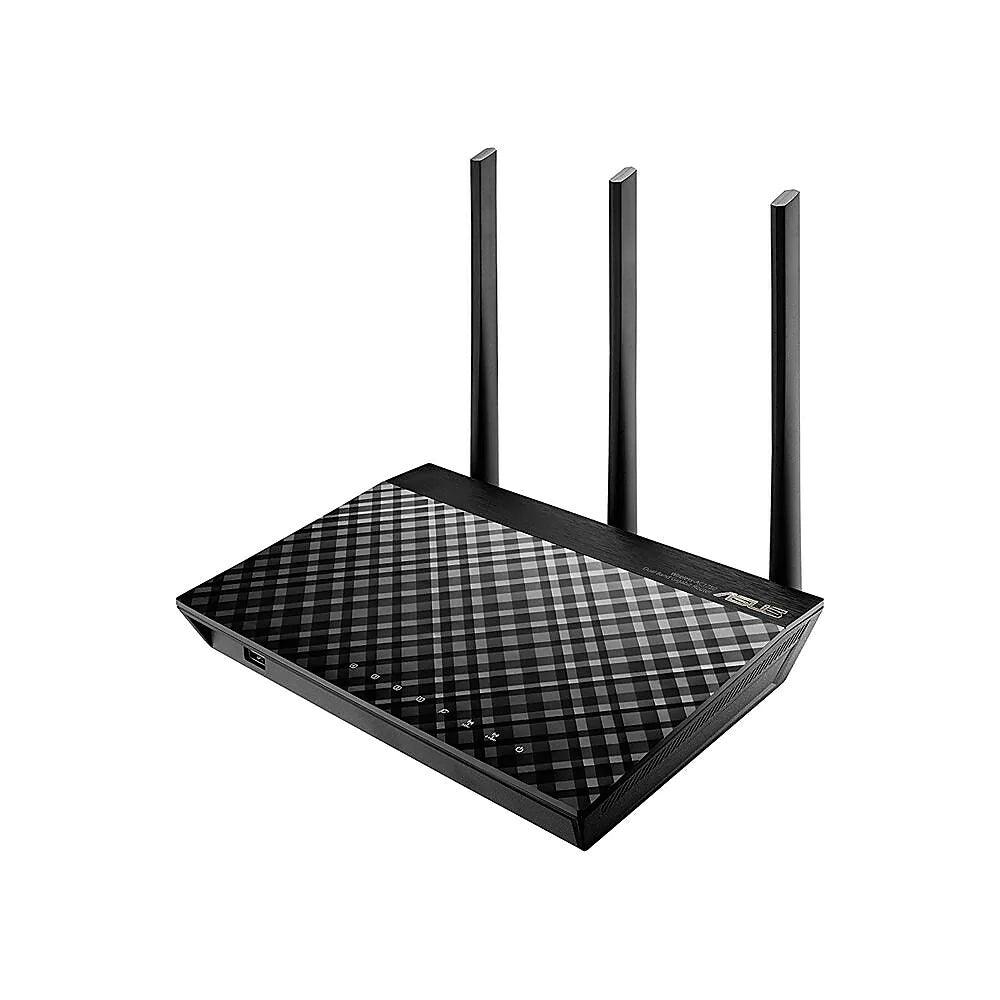 ASUS RT-AC66U B1 AC1750 Dual Band Gigabit WiFi Router with Adaptive QoS and Parental Control - ADYASTORE casablanca maroc