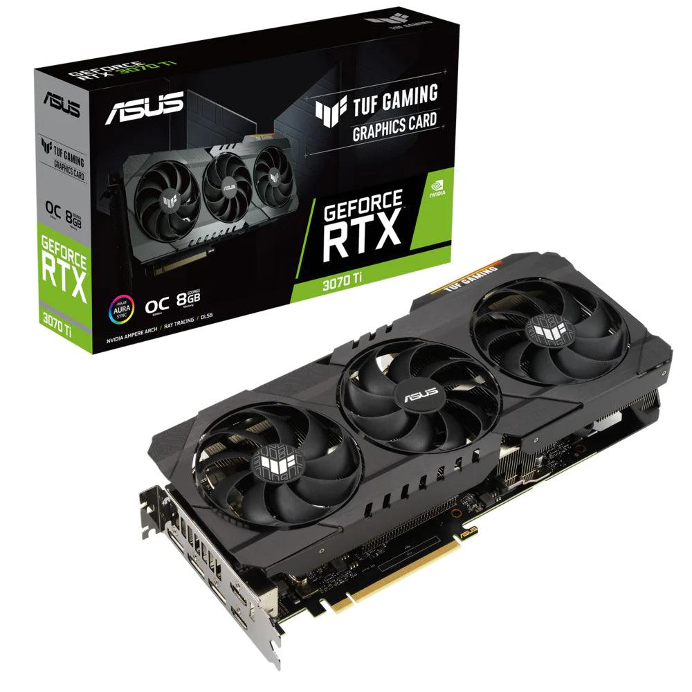 ASUS TUF Gaming GeForce RTX 3070 Ti OC Edition 8GB GDDR6X Graphics Card - ADYASTORE casablanca maroc