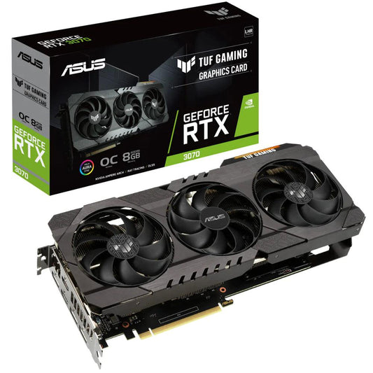 ASUS TUF Gaming GeForce RTX 3070 V2 OC Edition 8GB GDDR6 with LHR Graphics Card - ADYASTORE casablanca maroc