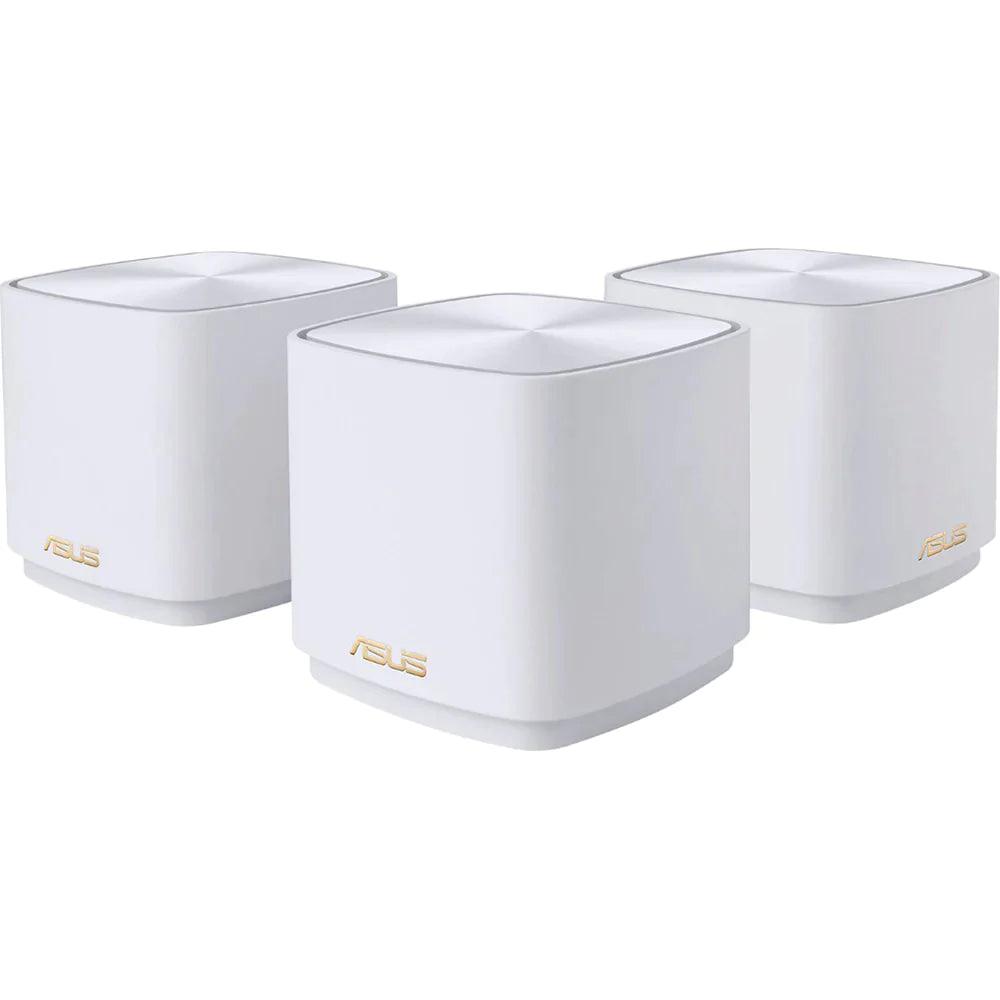 ASUS ZenWiFi Mini XD4 Whole-Home Mesh Network Solution - WiFi 6 - White - 3 Set - AX1800 - ADYASTORE casablanca maroc