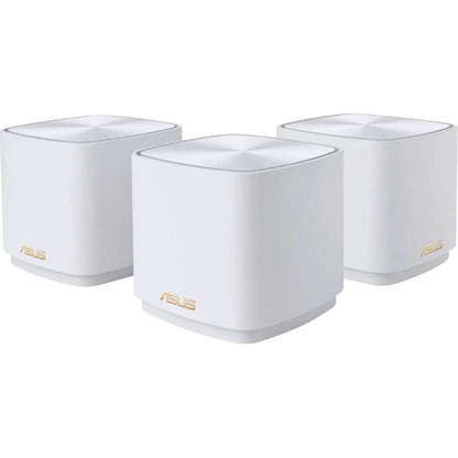 ASUS ZenWiFi Mini XD4 Whole-Home Mesh Network Solution - WiFi 6 - White - 3 Set - AX1800 - ADYASTORE casablanca maroc