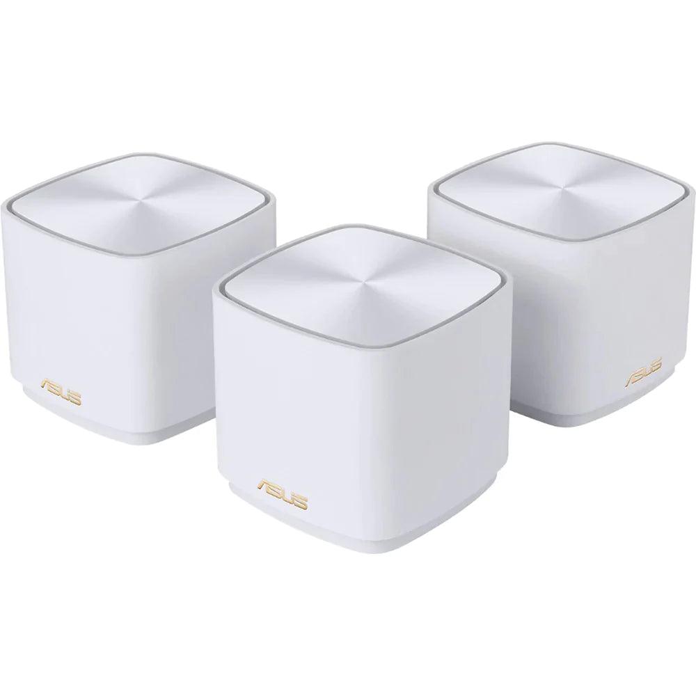 ASUS ZenWiFi Mini XD4 Whole-Home Mesh Network Solution - WiFi 6 - White - 3 Set - AX1800 - ADYASTORE casablanca maroc