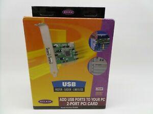 BELKIN F5U220 USB 2.0 5-Port Hi-Speed PCI Card - ADYASTORE casablanca maroc