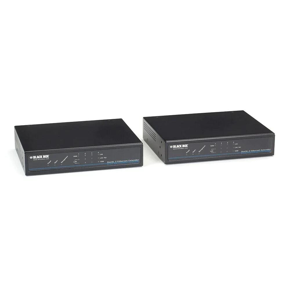 Black Box LB524A-KIT-R2 Managed Ethernet Extender Kit - 4-Wire, 4-Port - ADYASTORE casablanca maroc