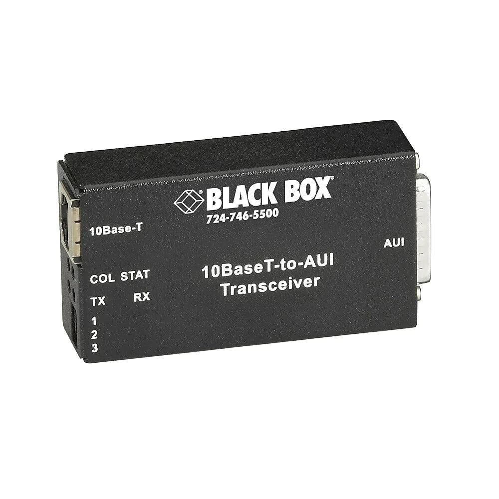 Black Box LE180A Media Converter Ethernet AUI - ADYASTORE casablanca maroc