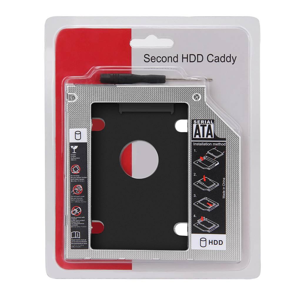 BOITIER 2.5" HDD CADDY, SATA TO SATA HARD DRIVE , 12.7MM CD/DVD-ROM - ADYASTORE casablanca maroc