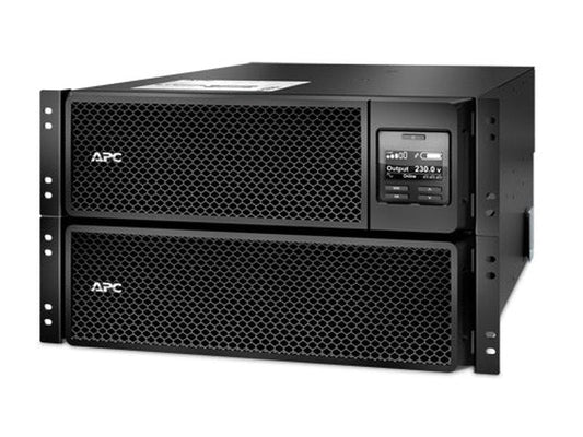 APC SMART-UPS (SRT), 10K VA, IEC(10), NETWORK, LCD, 6U RACK/TWR, 3YR