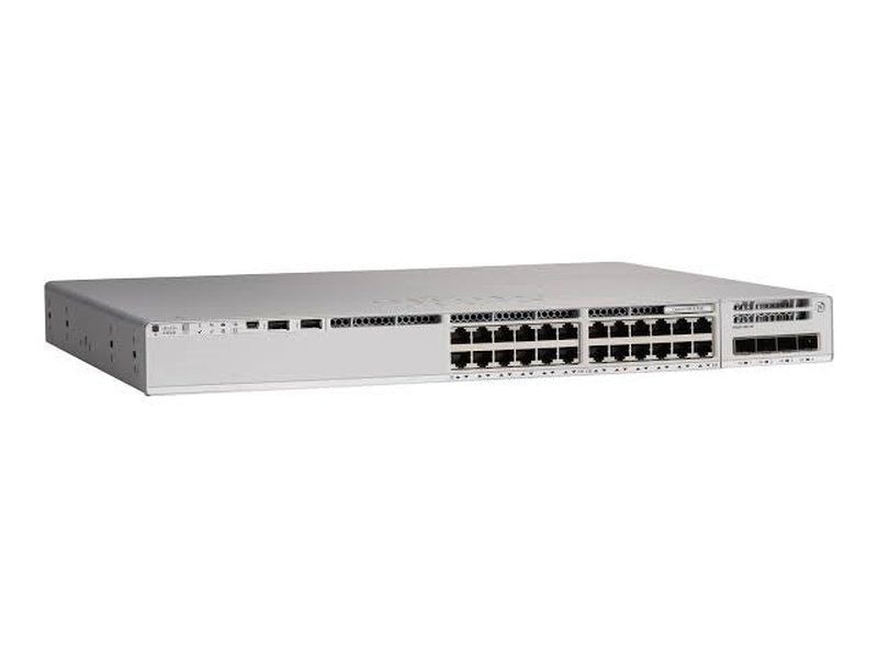 Cisco Catalyst 9200 24 Ports Manageable Switch, PoE+, 4x10G, Network Advantage