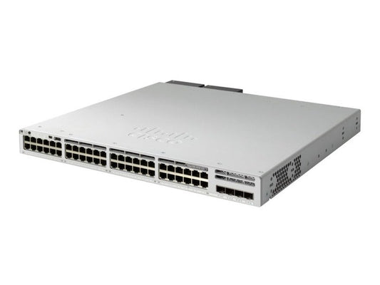 Cisco Catalyst 9300 48 Ports Manageable Ethernet Switch, PoE, 4x1G SFP Uplink, Network Essentials