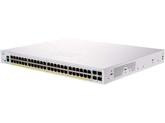 Cisco CBS350-48FP-4G-AU CBS350 48-Port PoE+ Managed Switch w/ 4SFP