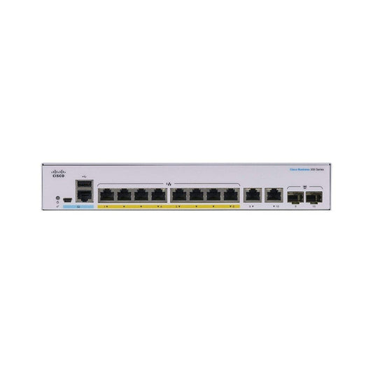 CBS350 Managed 8-port GE, Full PoE, 2x1G Combo | 800 MHz ARM | 512MB DRAM | 256MB Flash - ADYASTORE casablanca maroc