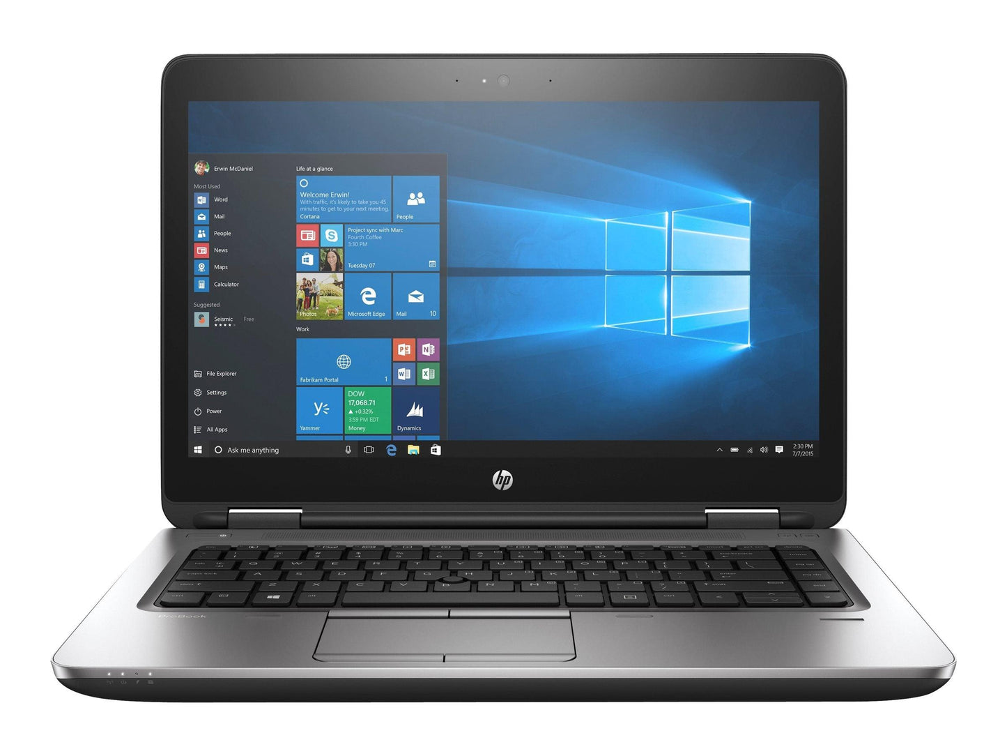 HP EliteBook 840 G3 Ultrabook  14.1" TOUCHSCREEN - FHD (1080p) | Intel Core i5-6200U @ 3.00GHz (6th Gen), 8GB DDR4 RAM , 256GB SSD, Intel HD 520 Graphics, Bluetooth, USB-C , Windows 10 Pro | Grade A (Certified Refurbished) 1 Year Warranty