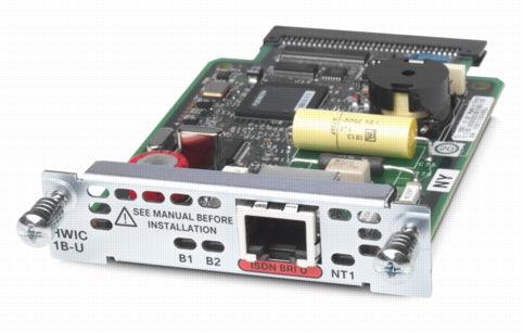 Cisco 1 Port ISDN WIC-1B-U-V2 WAN Interface Card - ADYASTORE casablanca maroc