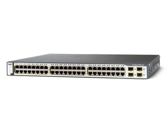 Cisco 3750 Catalyst Switch PoE Switch WS-C3750-48PS-S - ADYASTORE casablanca maroc