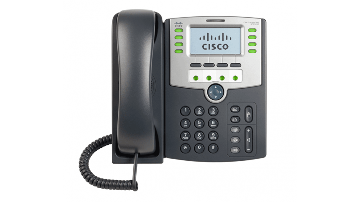 Cisco SPA509G PoE 12-Line IP Phone - New - ADYASTORE casablanca maroc