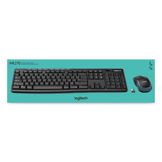 CLAVIER ET SOURIS SANS FIL LOGITECH MK270 - ADYASTORE casablanca maroc