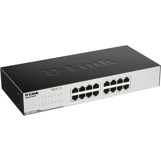 D-Link 16-Port Unmanaged Gigabit Switch (DGS-1016C) - ADYASTORE casablanca maroc