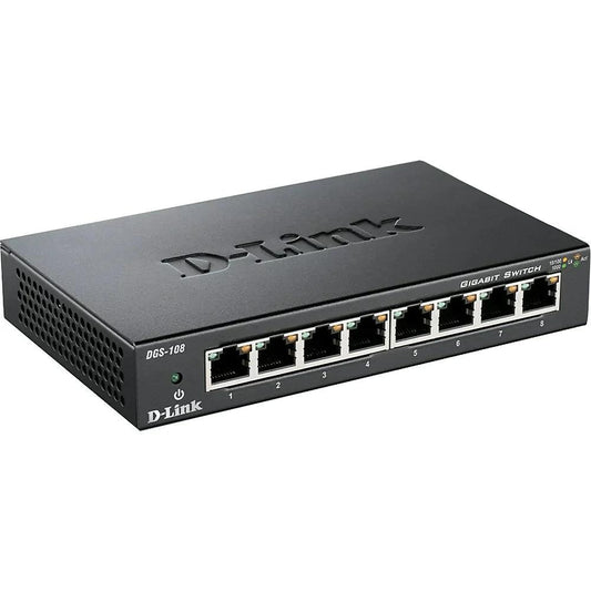 D-Link 8 Port Gigabit Switch - ADYASTORE casablanca maroc