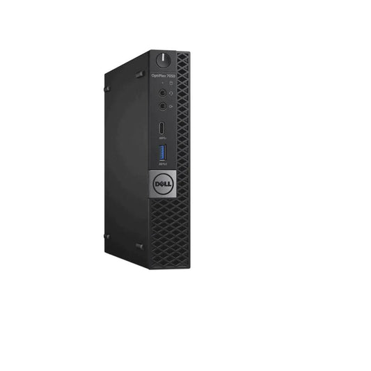 Dell OptiPlex 7050 Micro Refurbished PC Bureau Computer - Intel Core i5-6400T - 256 GB SSD - 8 GB RAM - Windows 10 Pro - ADYASTORE casablanca maroc