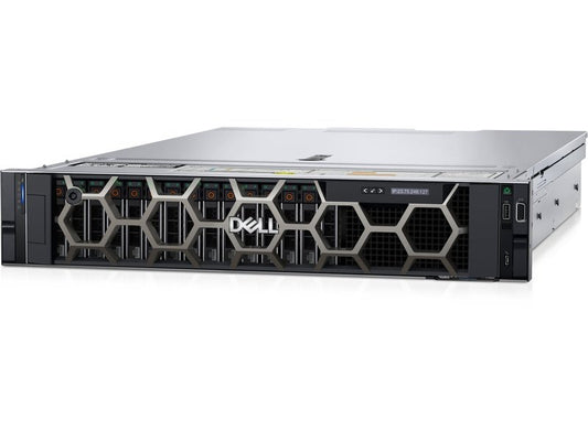 Dell R550 2U Rack Server Xeon Silver 4310 16GB 8-Bay 3.5" BOSS Perc H775 2x800W 3YOS NBD