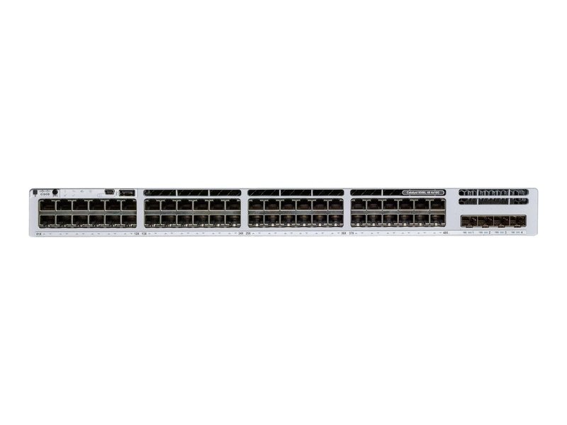 Cisco C9300L-48P-4X-E Catalyst 9300 48 Port PoE+ 505W Gigabit Switch w/ 4x10G SFP+, Network Essentials