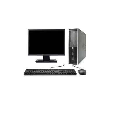 HP ProDesk 6200 Small Form Factor Refurbished PC Bureau Computer bundled with one 19" LCD Monitor - Intel Core i5-2400 - 1TB HDD - ADYASTORE casablanca maroc