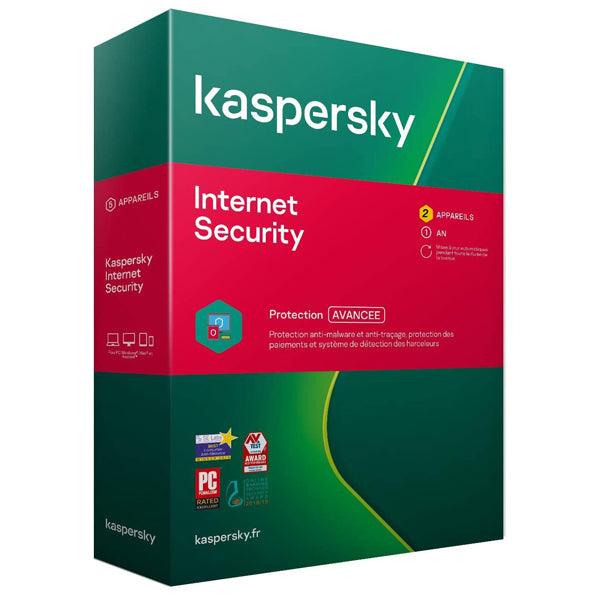 KASPERSKY INTERNET SECURITY 3 POSTES /1 AN - ADYASTORE casablanca maroc
