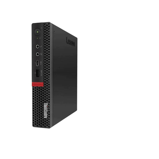 Lenovo ThinkCentre M720Q Tiny Refurbished PC Bureau Computer With Wireless Keyboard and Mouse - Intel Core i7-8700T - 256 GB SSD - ADYASTORE casablanca maroc