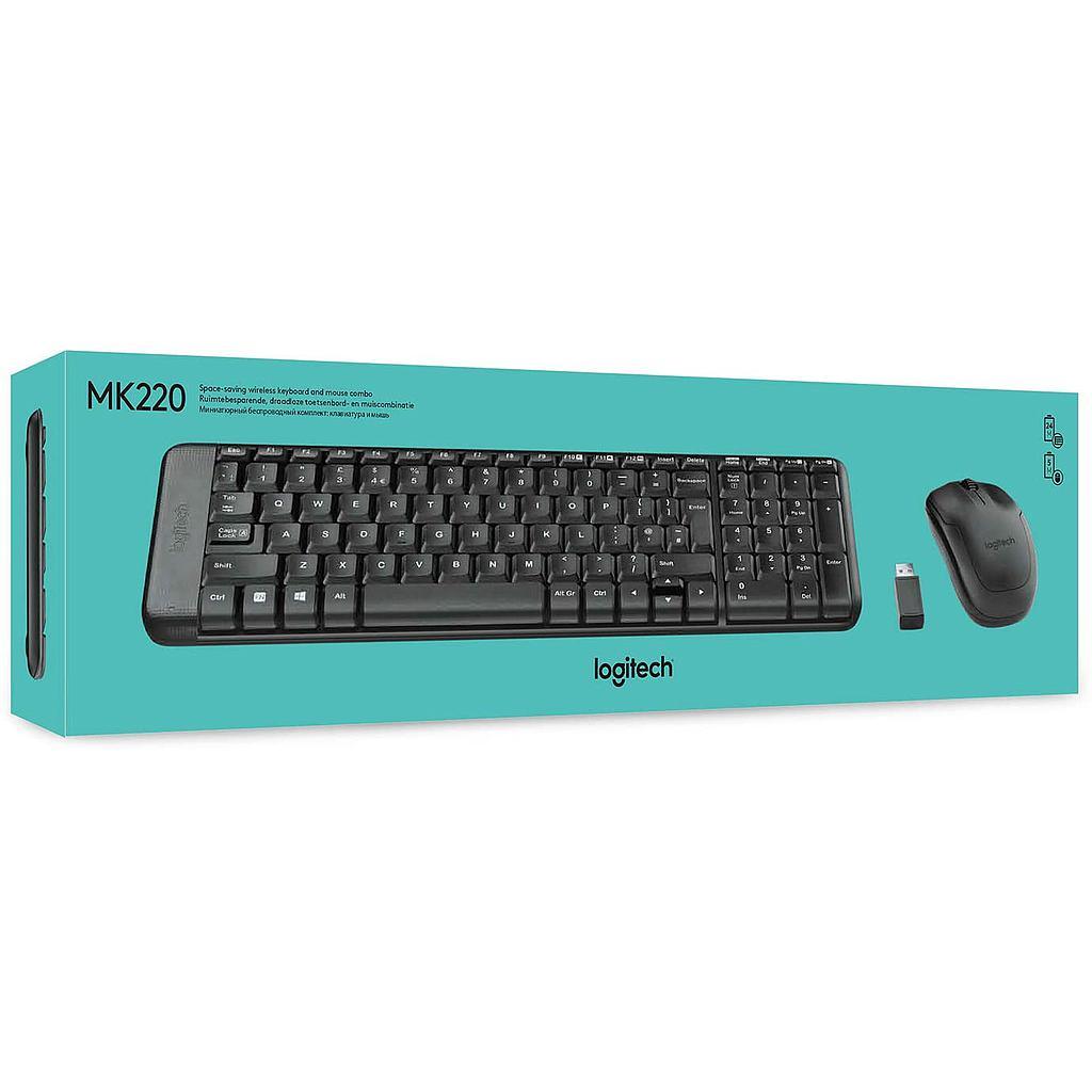 LOGITECH MK220 CLAVIER+SOURIE - ADYASTORE casablanca maroc