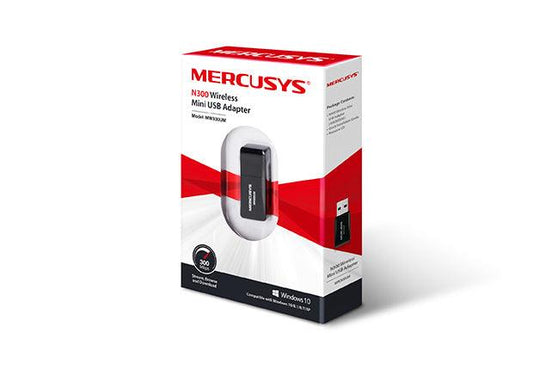 MERCUSYS N300 WIRELESS MINI USB ADAPTER WIFI ADAPTATEUR - ADYASTORE casablanca maroc