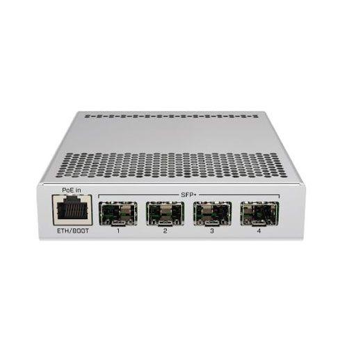 MikroTik CRS305 4-Port SFP+ 802.3at/af Switch L5 - ADYASTORE casablanca maroc