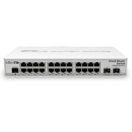 MikroTik CRS326 Cloud Router Switch 24-Port Gigabit 2-Port SFP+ Cages - ADYASTORE casablanca maroc