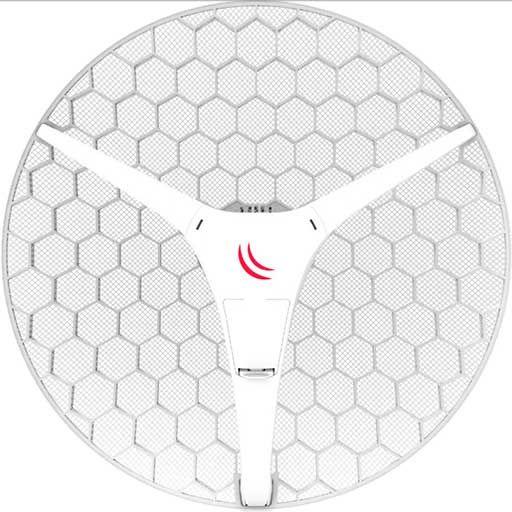 MikroTik LHG Light Head Grid 5GHz 802.11ac AP 24.5dBi Dual-Chain Integrated Antenna US - ADYASTORE casablanca maroc